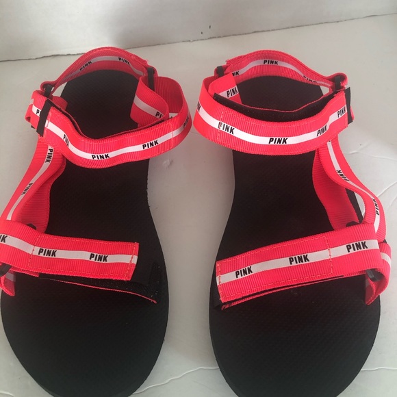 PINK Victoria's Secret Shoes - PINK Velcro sandals